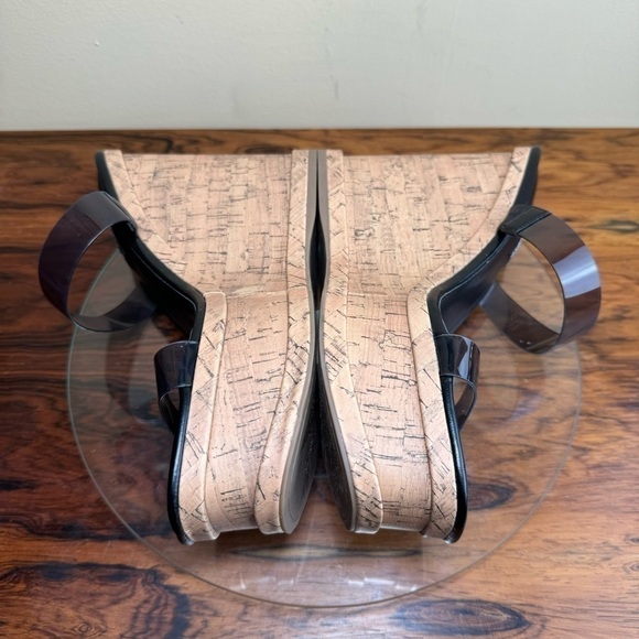 Nine West Rapps Platform Wedge Sandal - smoke black - Picture 12 of 15